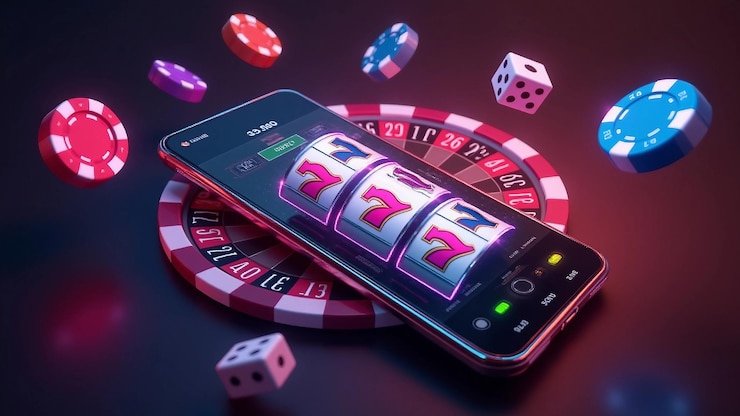 Ilustrasi mekanisme gulungan slot online dengan simbol-simbol beragam di platform istanaimpian2