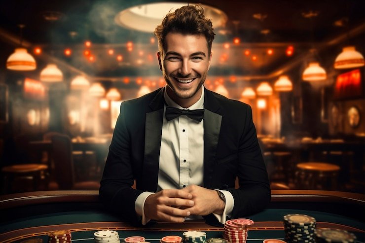 Tampilan meja Live Casino istanaimpian2 dengan dealer nyata siaran langsung